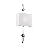 Бра с прямоугольным тканевым абажуром белого цвета Feiss варинант исполнения - 1 | Loft Concept в Грозном