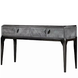 Консоль прямоугольная серая с 4-мя выдвижными ящиками Grany