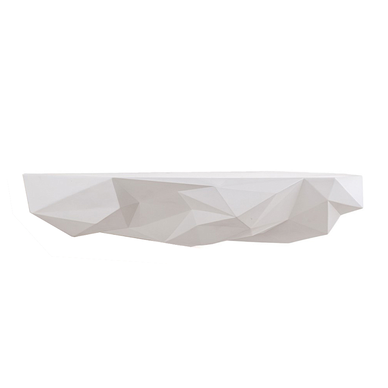 Полка Seletti Space Rock Big C Белый Полка Seletti Space Rock Big C Белый в Грозном | Loft Concept
