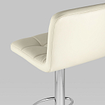 Барный стул с сиденьем молочного цвета Honory варинант исполнения - 6 | Loft Concept в Грозном