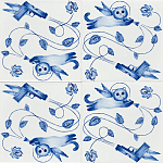 Плитка с узором Пистолеты варинант исполнения - 2 | Loft Concept в Грозном