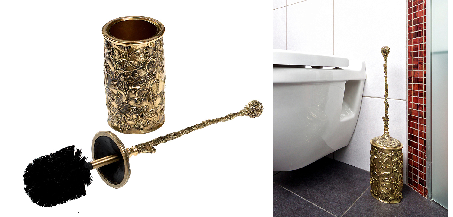 Ёрш для туалета Bronze Toilet Brush Ёрш для туалета Bronze Toilet Brush - Loft-Concept в Грозном