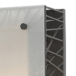 Бра прямоугольное с матовым рассеивателем Solar Glare Research варинант исполнения - 1 | Loft Concept в Грозном