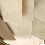 Люстра из прямоугольных панелей Iron Panels варинант исполнения - 1 | Loft Concept в Грозном