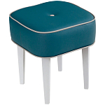 Квадратный мягкий пуф на белых ножках Winton Pouf Square варинант исполнения - 13 | Loft Concept в Грозном