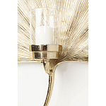 Большой Настенный Подсвечник золотой Лист Пальмы варинант исполнения - 3 | Loft Concept в Грозном