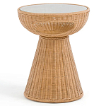 Приставной стол из ротанга Rattany варинант исполнения - 2 | Loft Concept в Грозном