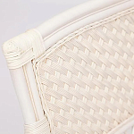 Комплект уличной мебели из ротанга Eloise белый варинант исполнения - 2 | Loft Concept в Грозном