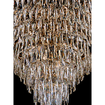 Люстра с каскадом из прозрачного хрусталя Constant Sparks варинант исполнения - 15 | Loft Concept в Грозном