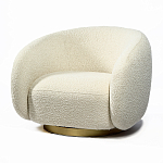 Кресло Bear Белое букле варинант исполнения - 1 | Loft Concept в Грозном