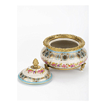 Шкатулка фарфоровая с цветочной росписью Eden Garden варинант исполнения - 3 | Loft Concept в Грозном