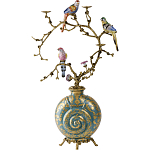 Бронзовый подсвечник Птичий рай Flora варинант исполнения - 1 | Loft Concept в Грозном