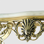 Консоль из бронзы с мраморной столешницей Bronze De Console варинант исполнения - 1 | Loft Concept в Грозном