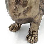 Статуэтка такса с реалистичными деталями и гладкой поверхностью Dachshund Style варинант исполнения - 4 | Loft Concept в Грозном