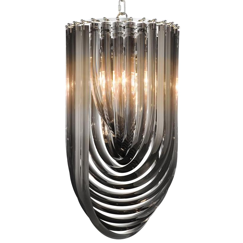 Люстра Chandelier Murano Smoke 35 Дымчатый (Smoke) Никель Люстра Chandelier Murano Smoke 35 Дымчатый (Smoke) Никель в Грозном | Loft Concept