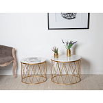 Столик дизайнерский The White Touch варинант исполнения - 3 | Loft Concept в Грозном