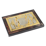 Настольный письменный набор из яшмы и долерита с декором Двуглавый орел Manager Organizer варинант исполнения - 6 | Loft Concept в Грозном