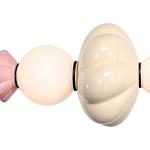 Подвесной светильник фигруный с керамическими элементами 18W LED Fragrant Light варинант исполнения - 4 | Loft Concept в Грозном