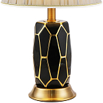 Настольная лампа с абажуром Fiorella Table Lamp Black варинант исполнения - 2 | Loft Concept в Грозном