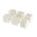 Камни для охлаждения виски из белого мрамора Natural Stone Cube варинант исполнения - 3 | Loft Concept в Грозном