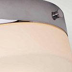 Потолочный светильник для ванных комнат с цилиндрическим плафоном из опалового стекла Elstead Lighting варинант исполнения - 2 | Loft Concept в Грозном