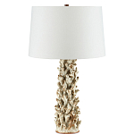 Настольная лампа с корпусом в виде кораллов Coral Column варинант исполнения - 2 | Loft Concept в Грозном