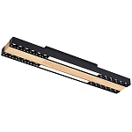 Потолочный светильник черный GAVIN WOOD 1 варинант исполнения - 1 | Loft Concept в Грозном