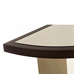 Консоль на полукруглой основе Stylish Pearl варинант исполнения - 4 | Loft Concept в Грозном