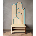 Вешалка «Байома» варинант исполнения - 1 | Loft Concept в Грозном