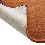 Ковер с оригинальной волнистой отделкой Woven from Wool варинант исполнения - 3 | Loft Concept в Грозном