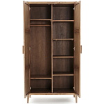 Шкаф из массива сосны с орнаментом "Ёлочка" Geometric Ornament варинант исполнения - 3 | Loft Concept в Грозном