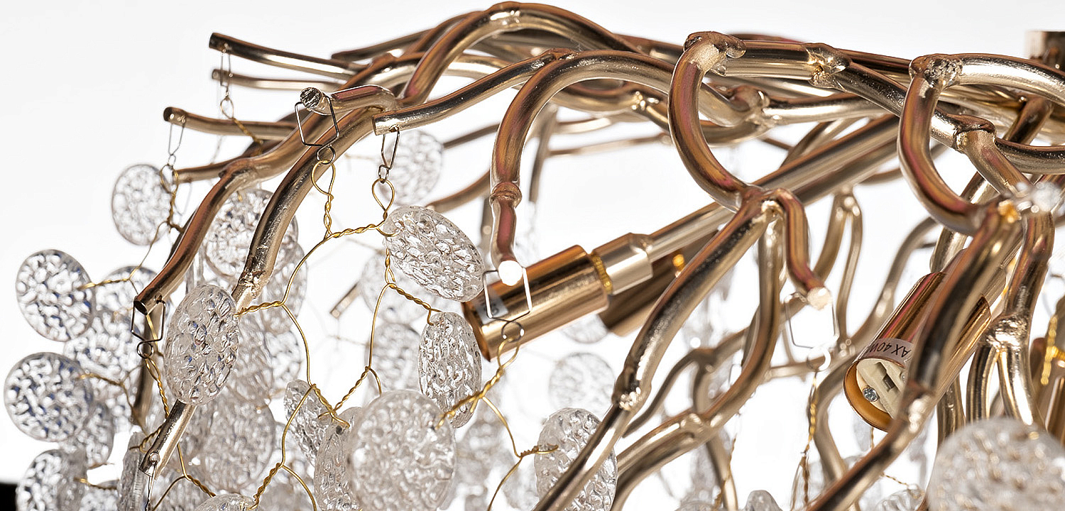 Потолочная люстра FAIRYTREE Champagne Chandelier 60 Потолочная люстра FAIRYTREE Champagne Chandelier 60 - Loft-Concept в Грозном