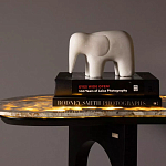 Консоль с овальной столешницей со светодиодной подсветкой Ruby варинант исполнения - 3 | Loft Concept в Грозном