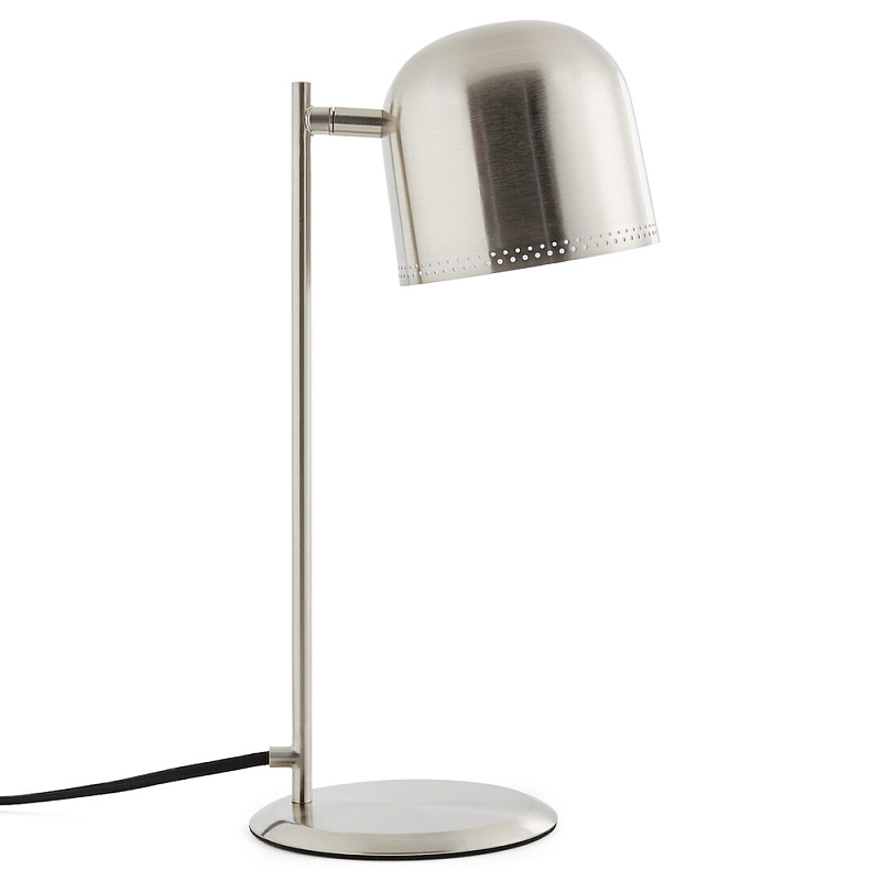 Настольная лампа с регулируемым абажуром Wilona Lighting Никель в Грозном | Loft Concept 