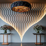 Гипсовая 3D Панель CRYSTAL SYMPHONY A варинант исполнения - 1 | Loft Concept в Грозном