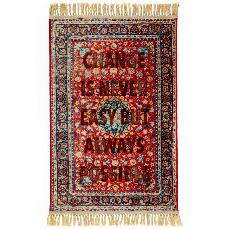 Ковер Seletti Possible Красный Мульти Ковер Seletti Possible Красный Мульти в Грозном | Loft Concept