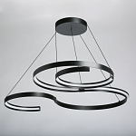 Люстра подвесная светодиодная в виде волнообразной ленты Ribbon Vortex варинант исполнения - 4 | Loft Concept в Грозном