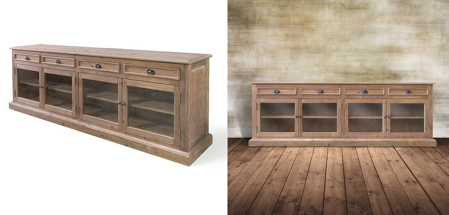 Комод Hakon Provence HARMONIE Natural Patina long Комод Hakon Provence HARMONIE Natural Patina long - Loft-Concept в Грозном