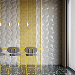 Гипсовая 3D панель с принтографией PM-14 варинант исполнения - 1 | Loft Concept в Грозном