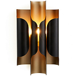 Бра из металла Dolton Wall Lamp Black варинант исполнения - 1 | Loft Concept в Грозном