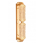 Бра прямоугольное с текстурным природным рисунком IceFlame варинант исполнения - 1 | Loft Concept в Грозном