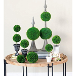 Декоративный искусственное растение Double boxwood варинант исполнения - 9 | Loft Concept в Грозном