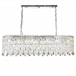 Люстра овальная с хрустальными подвесками Roul Crystal Light варинант исполнения - 5 | Loft Concept в Грозном