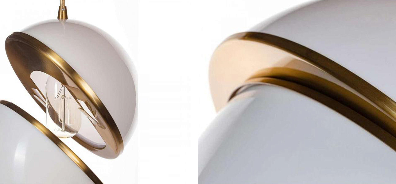 Подвесной Светильник Crescent Celling Lee Broom D 30 см Подвесной Светильник Crescent Celling Lee Broom D 30 см - Loft-Concept в Грозном
