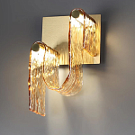 Бра волнистой формы из фактурного стекла Wave варинант исполнения - 7 | Loft Concept в Грозном