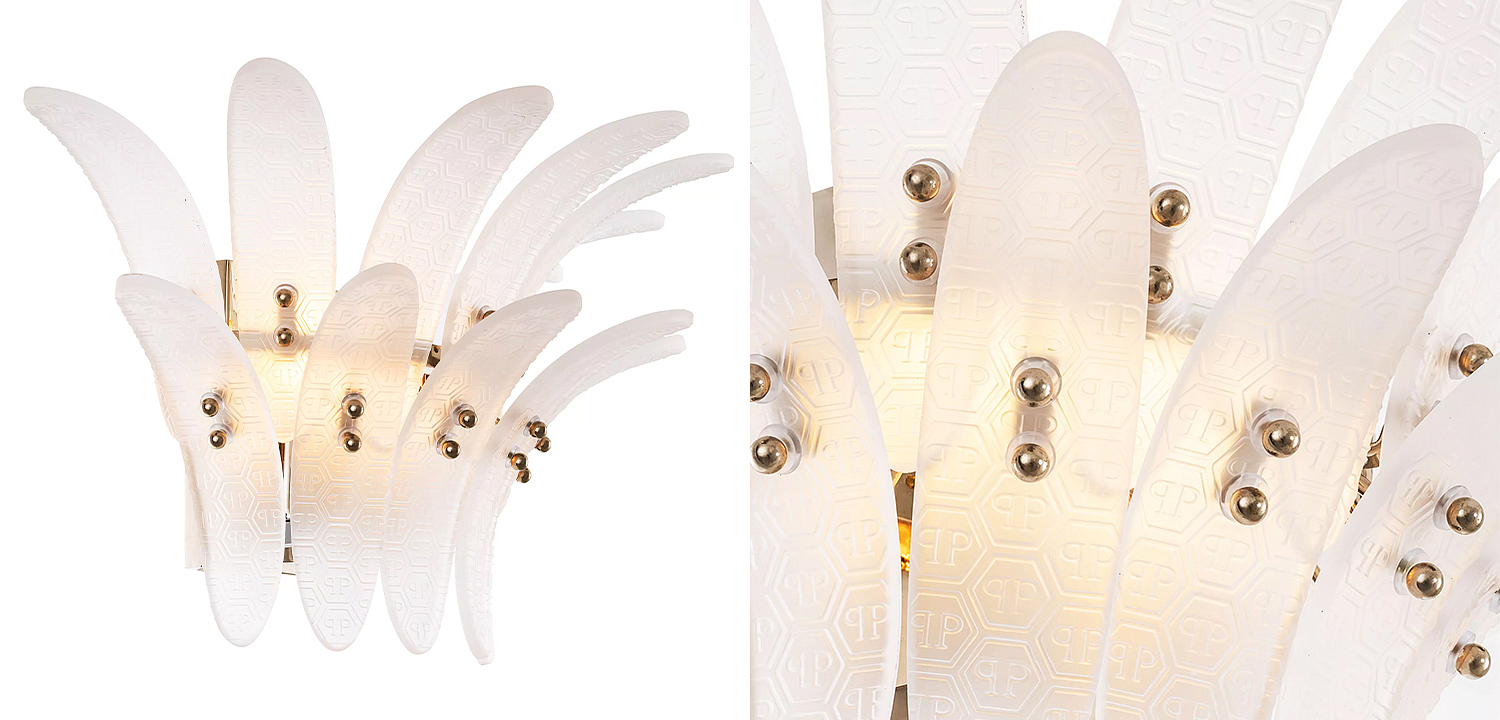 Бра Philipp Plein Wall Lamp Bel Air Белый Бра Philipp Plein Wall Lamp Bel Air Белый - Loft-Concept в Грозном