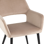 Стул с подлокотниками бежевый NEASAN STOOL варинант исполнения - 6 | Loft Concept в Грозном