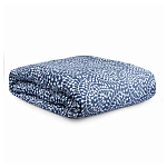 Постельное белье темно-синего цвета с рисунком Blossom Essence Sophie варинант исполнения - 4 | Loft Concept в Грозном