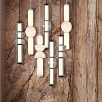 Подвесной светильник с белыми матовыми плафонами Hiding secrets варинант исполнения - 5 | Loft Concept в Грозном