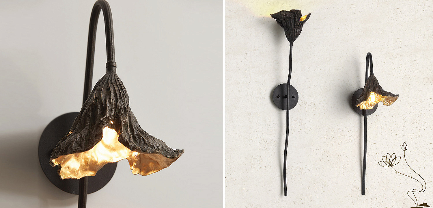 Настенный светильник Увядший Лотос Withering Lotus Lamp I Настенный светильник Увядший Лотос Withering Lotus Lamp I - Loft-Concept в Грозном